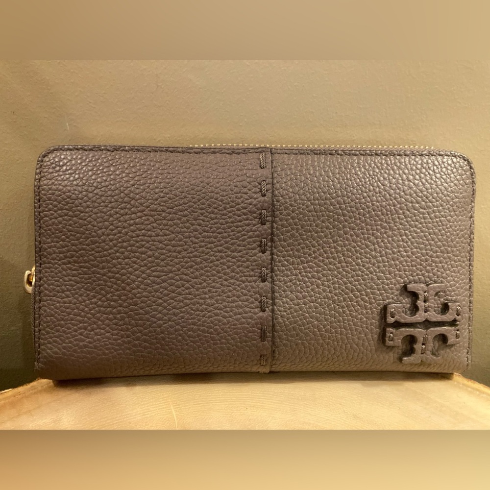 Tory Burch Gray Satchel and Wallet Set - Picture 15 of 15